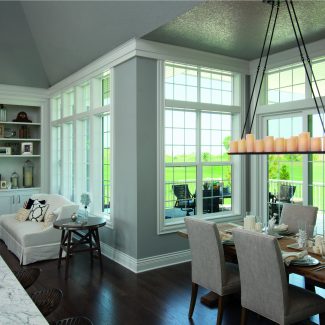 חלונות עץ אלומיניום